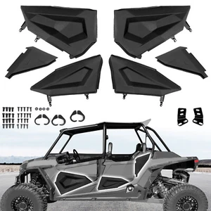 Black Lower Door Inserts For Polaris RZR XP 4 1000/XP 4 Turbo 2014-2023 #2879942 - Picture 1 of 21