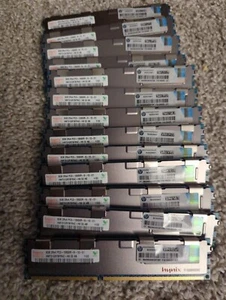 128 GB (16 PCs x 8 GB) Hynix 8GB 2Rx4 PC3 10600R - Picture 1 of 2