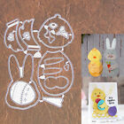 Easter Bunny / Chick w Egg & Carrot Cutting & Embossing Dies – Spring Animals