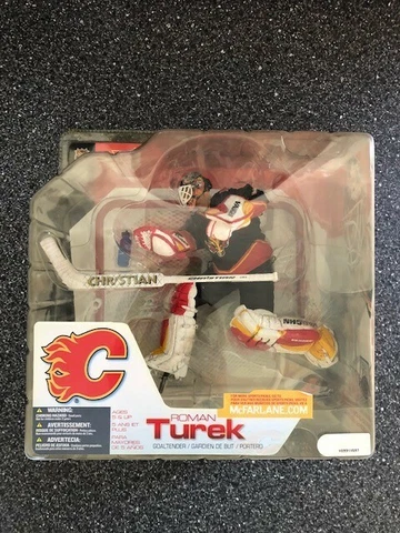 MacFarlane Hockey NHL Series 3 - BLACK VARIANT - Roman Turek (Calgary Flames) Cover
