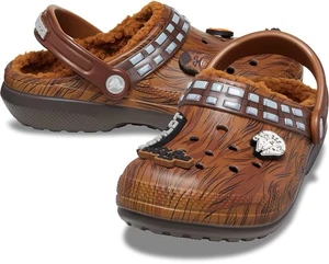 NWT Crocs Unisex Star Wars Classic Lined Clogs Fuzzy Slippers J6-Mens 6/Womens 8 - Picture 1 of 8