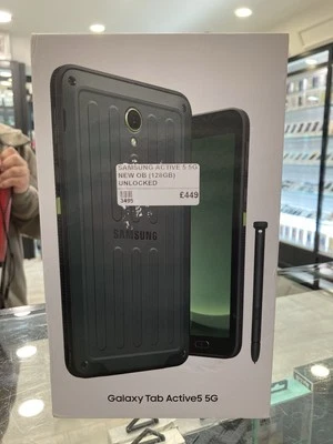 Samsung Galaxy Tab Active 5 5G 6Gb Ram 128gb SSD  - Image 1 of 2