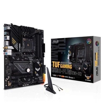 ASUS TUF Gaming B550-PLUS WiFi II - Placa Base de Gaming ATX AMD B550 (Ryzen AM4 - Imagen 1 de 4