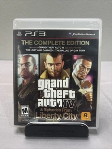 Grand Theft Auto IV -- Complete Edition (Sony PlayStation 3, 2008) No Manual - Picture 1 of 4