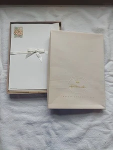 Vintage Hallmark Rose Stationery Set - Picture 1 of 3