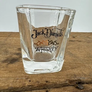 Vaso de chupito de whisky cuadrado pesado Jack Daniels licor alcohol regalo padre - Imagen 1 de 7