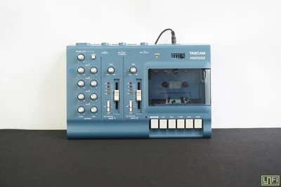 Tascam Porta 02 Blue 4 Track Analogue Cassette Recorder - Just Serviced - Image 1 of 4