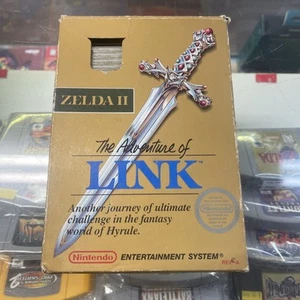 Zelda II: The Adventure of Link Gold (Nintendo Entertainment System, 1988) - Picture 1 of 7