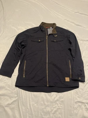 Snap On Tools Men's XL Soft Shell Jacket Black Nylon Full Zippered Front - Image 1 of 4