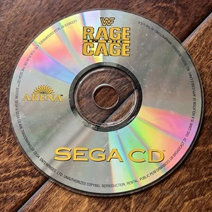 WWF Rage in the Cage - Sega CD Game Disc Only Tested - Picture 1 of 2