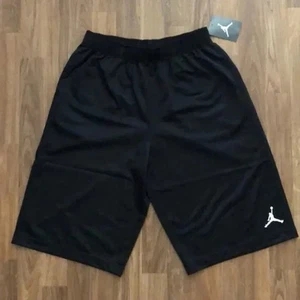 NWT Jordan Jumpman Youth Athletic Gym Black Shorts XL - Picture 1 of 5