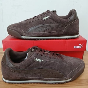 Puma Turino Sd Low Sn53 UK 8 Brand New With Box Brown - Picture 1 of 12