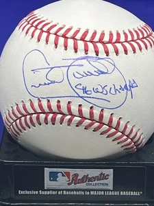 CECIL FELDER NEW YORK YANKEES 1996 WS CHAMPS PSA AUTHENTIC SIGNED OML BASEBALL - Bild 1 von 2