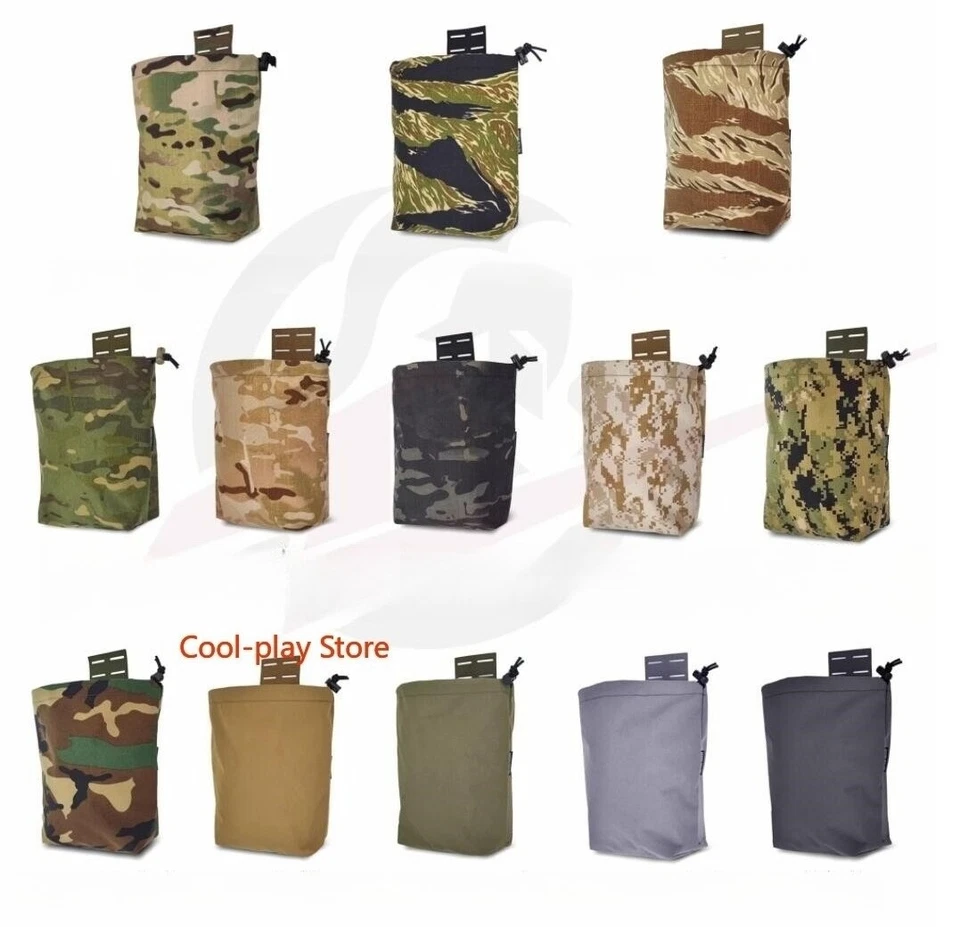 K C Style The Dump Pouch Tactical MOLLE Magazine Pouch Foldable Recycling Bag