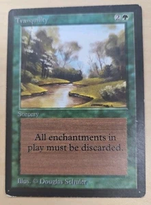 Magic The Gathering MTG Tranquility BETA EDITION Moderately Played MP English - Picture 1 of 2