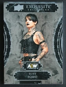 2024 Upper Deck - RUBY SOHO - AEW Black Diamond Exquisite Collection #031/125 - Bild 1 von 3