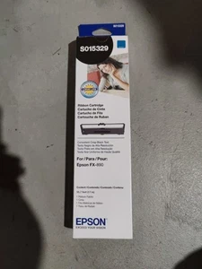 Cinta de impresora negra genuina Epson S015329 para LQ590 FX890 - Imagen 1 de 2