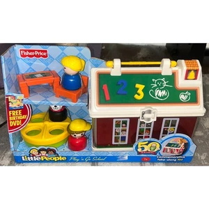 Fisher-Price Little People Play 'n Go School 50th Birthday Playset (NEW) - Picture 1 of 2