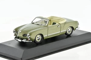VOLKSWAGEN Karmann Ghia Cabriolet green 1957 1/43 MINICHAMPS 430051034 - Picture 1 of 5