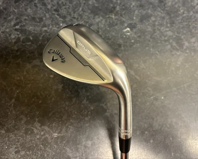 CALLAWAY OPUS CHROME WEDGE - 54 DEGREE, 12 BOUNCE, S GRIND, PROJECT X 6.0 STIFF - Image 1 of 4