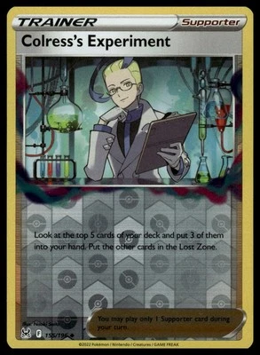 SWSH11: Lost Origin #155/196 Colress's Experiment Reverse Holo - Image 1 of 2