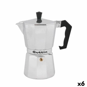 Caffettiera Italiana Quttin 6 Tazze (6 Unità) - Foto 1 di 3