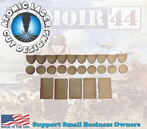 Memoiren 44 Spiele leer Zubehörpaket Abzeichen Einheit Marker Hindernisse KOSTENLOSER VERSAND - Bild 1 von 5