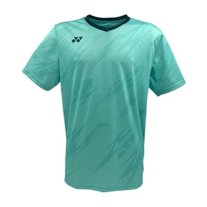 Yonex Men's T-Shirt YTM8 - Mint/Navy - Picture 1 of 8