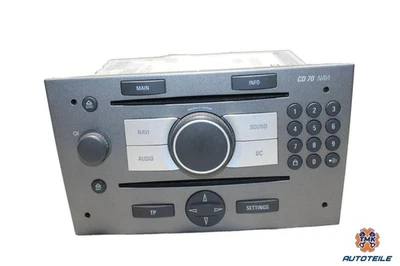 Opel Signum Vectra C CD70 CD 70 Navi Radio Navigation entheiratet 13188477 UCE - Bild 1 von 4