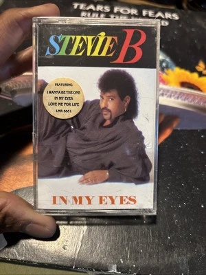 Stevie B In My Eyes (Cassette, 1988, LMRCA) SEALED / NOS / HYPE STICKER NM- - Image 1 of 4