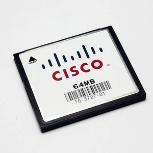 CISCO 64MB CF Card Industrial Grade, CompactFlash Card 64MB CISCO BRAND - Picture 1 of 3