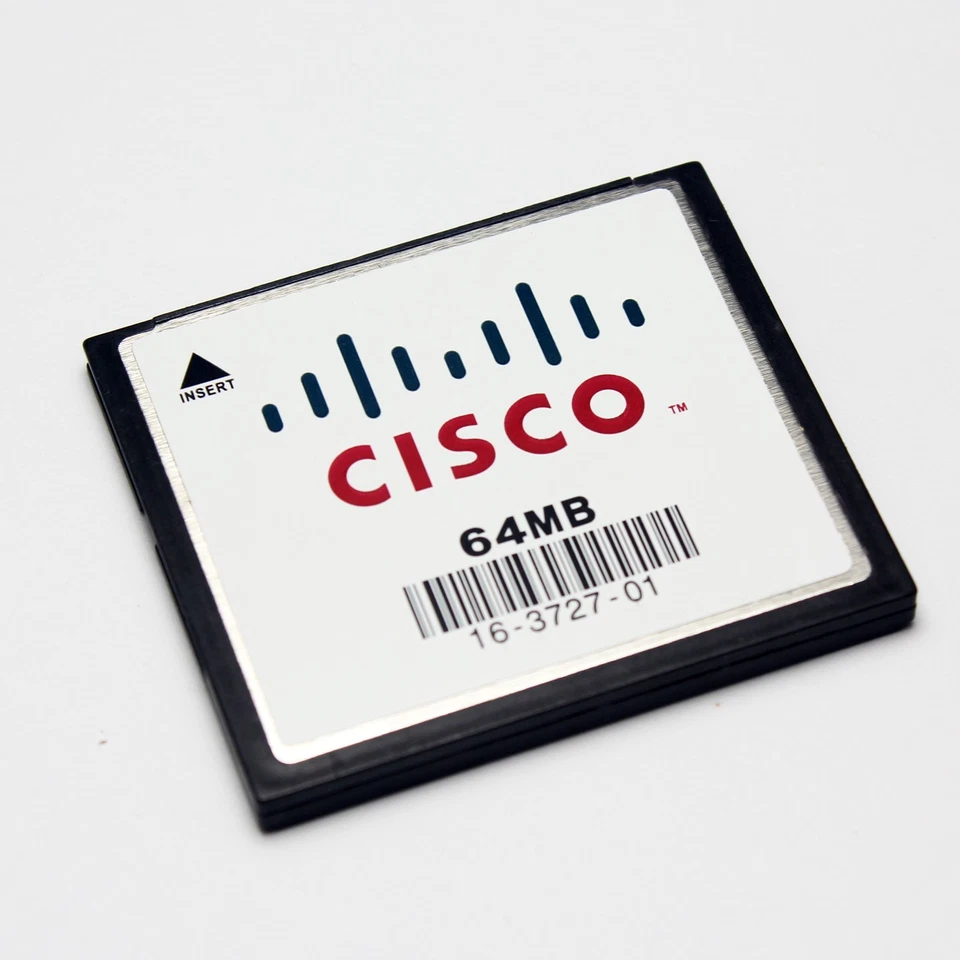 CISCO 64MB CF Card Industrial Grade, CompactFlash Card 64MB CISCO BRAND - Image 1 of 3