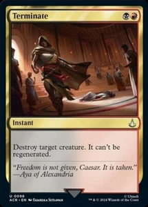 MTG TERMINATE 98 FOIL EXC - TERMINARE - ACR EN - MAGIC - Picture 1 of 1