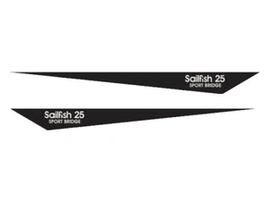 2 Grady White Sailfish 25 Sport Bridge Decals Sticker Emblem Boat Fishing Ski - Picture 1 of 1