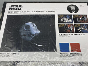 STAR WARS Party Supplies Tablecloth 69x56” & (4) Placemats (4) Napkins Disney