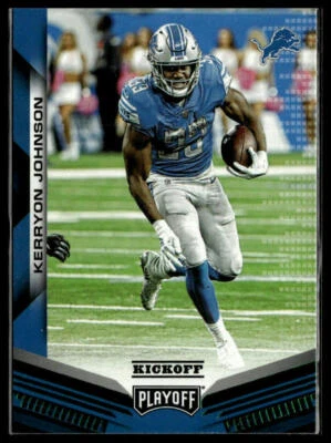 2019 Panini Playoff #134 Kerryon Johnson - Image 1 of 2