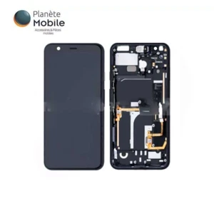 Original Écran tactile LCD avec cadre Noir Pour Google Pixel 4 REF-GOP401BF - Photo 1 sur 1