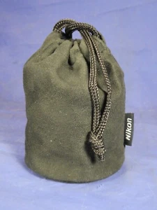 NIKON CL-0913 SOFT CASE CUSTODIA ORIGINALE X OBIETTIVI AF/S 35 50 ED ALTRI - Foto 1 di 3