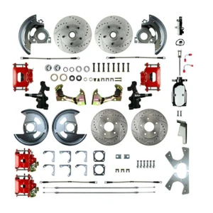 For 1969-1974 Chevrolet Nova Front and Rear Brake Conversion Kit The Right Stuff - Picture 1 of 1