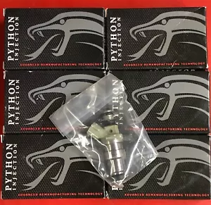 6 PYTHON 640-129 FUEL INJECTORS FOR 1988 TOYOTA 4RUNNER PICKUP BASE DLX SR5 3.0L - Picture 1 of 3