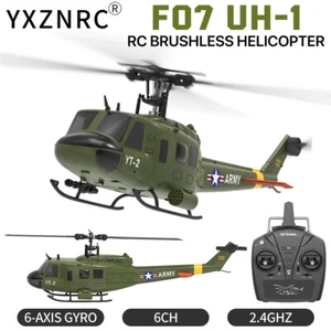 YUXIANG F07 UH-1 2.4G 6CH 6-Achsen Gyro Optical Flow Positioning RC Hubschrauber - Bild 1 von 24