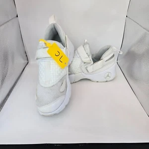 Size 7Y - Air Jordan Trunner LX BG Triple White - Picture 1 of 8