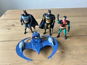 Vintage Batman & Robin DC Comics Kenner 1993 Figuren Konvolut mit Flightpak Anzug - Bild 1 von 17
