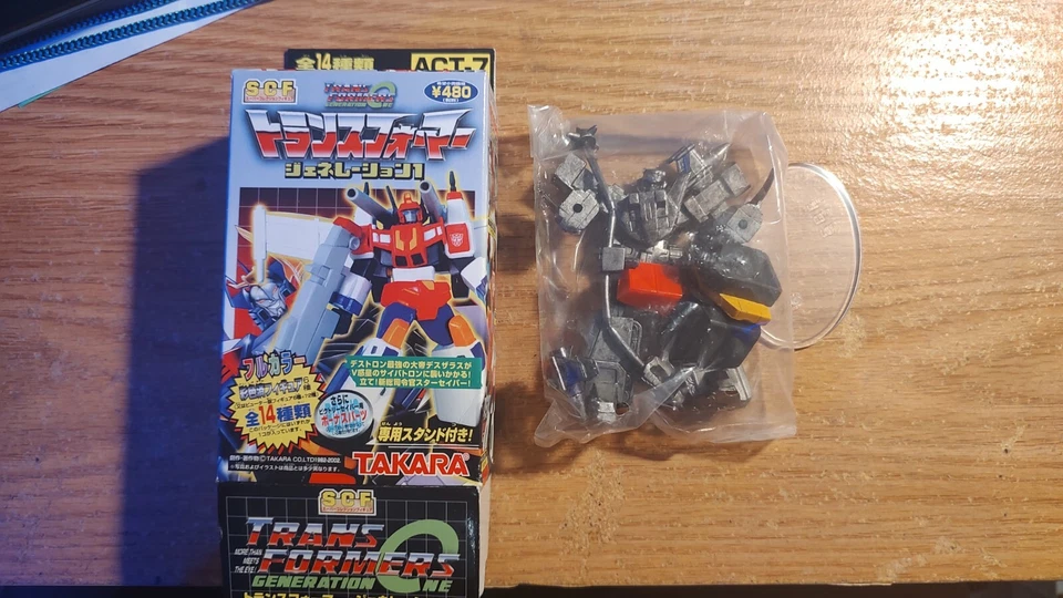 TRANSFORMERS PVC Liokaiser Takara SCF Act 7 2002 Japan Pewter G1 Star Saber BAF - Image 1 of 1