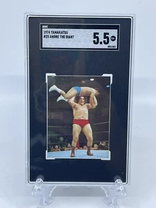 1974 Yamakatsu #25 Andre The Giant SGC 5.5 EX+ Vintage RARE - Picture 1 of 2