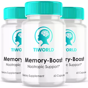 Tiworld Advanced Memory Boost Nootropic Formula Brain Health Support 180 Capsule - Picture 1 of 8