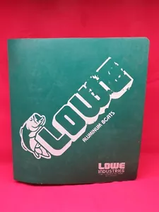 DEALERSHIP ~ LOWES INDUSTRIES ~ ALUMINUM BOATS ~ MANUAL ~ OUTBOARDS 12 - Bild 1 von 2