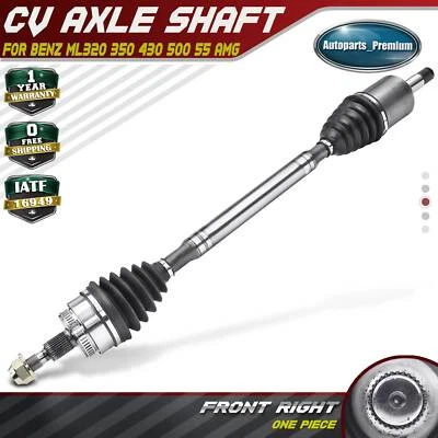 Conjunto de eje CV para Mercedes-Benz ML320 350 430 500 55 AMG delantero derecho derecho Foto 1 de 4