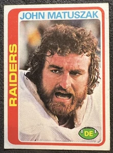 1978 TOPPS JOHN MATUSZAK (RAIDERS) #439 EX - Picture 1 of 2