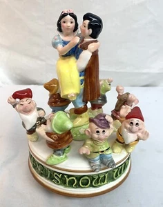 WALT DISNEY Characters SCHMID Music Limited Edition SNOW WHITE & SEVEN DWARFS - Picture 1 of 6